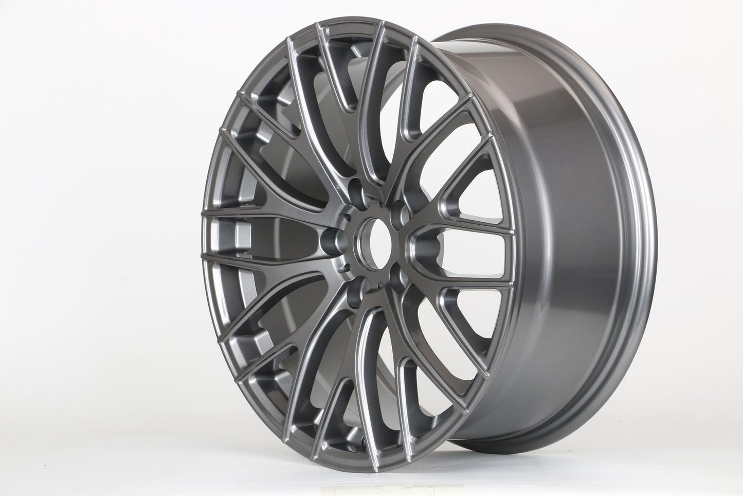 E008 Gunmetal 17x7.5 ET35 5x114.3 - Square Set (4 Wheels)