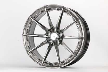 E169 Hyper Black 17x7.5 ET35 5.100 - Square Set (4 Wheels)