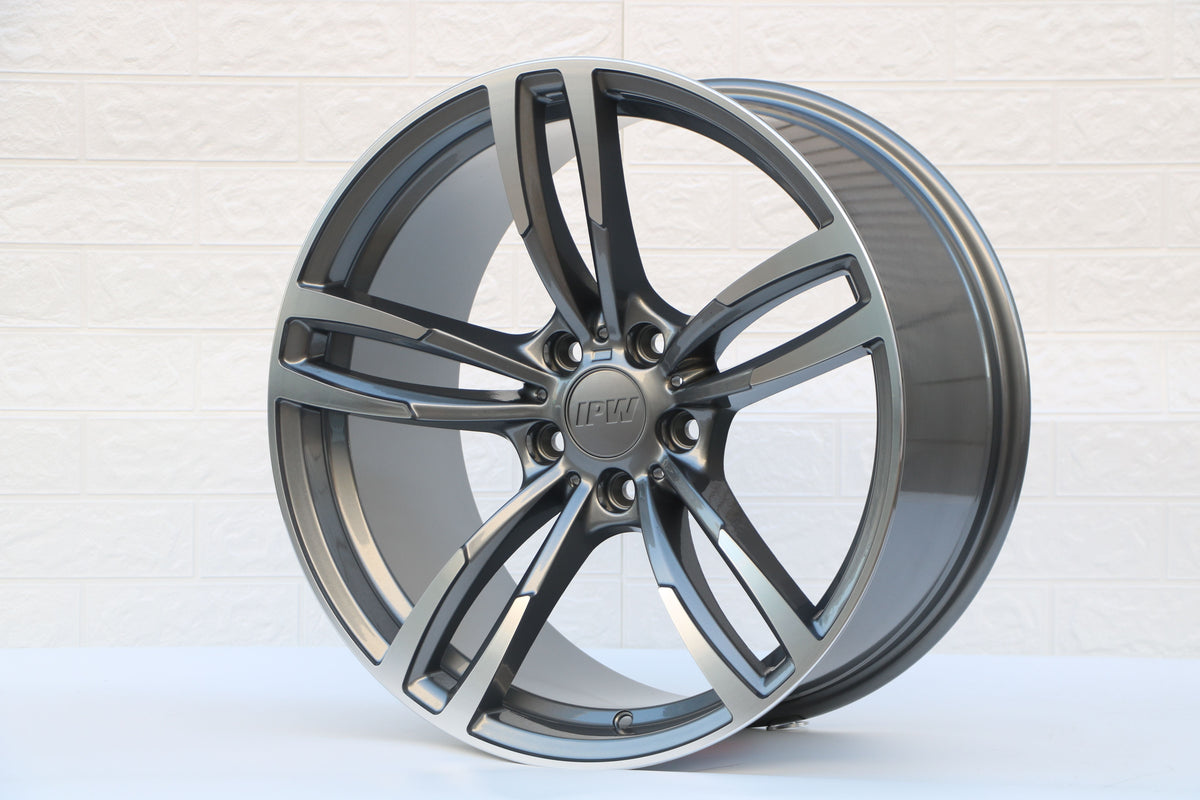 E1121 Gunmetal Machined Face 18x8 ET35 5x120 – (Square Set of 4)
