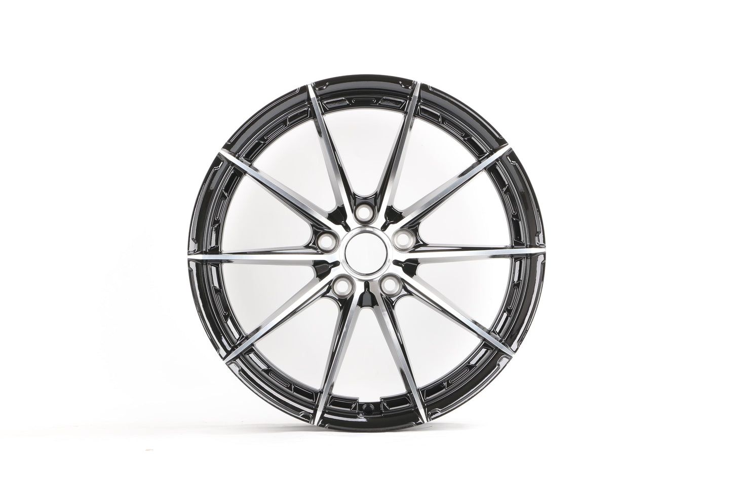 E169 Black Machined Face 19x8.5 ET35 5.114 - Square Set (4 Wheels)