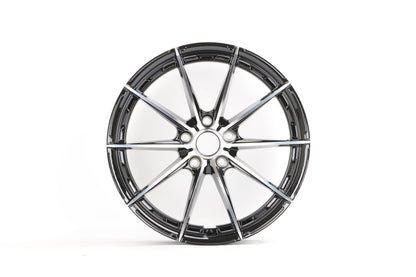 E169 Black Machined Face 19x8.5 ET35 5.114 - Square Set (4 Wheels)