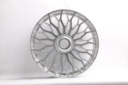 E117 Silver Machined Face 22x10.5 ET40 5x112 – (Square Set of 4)