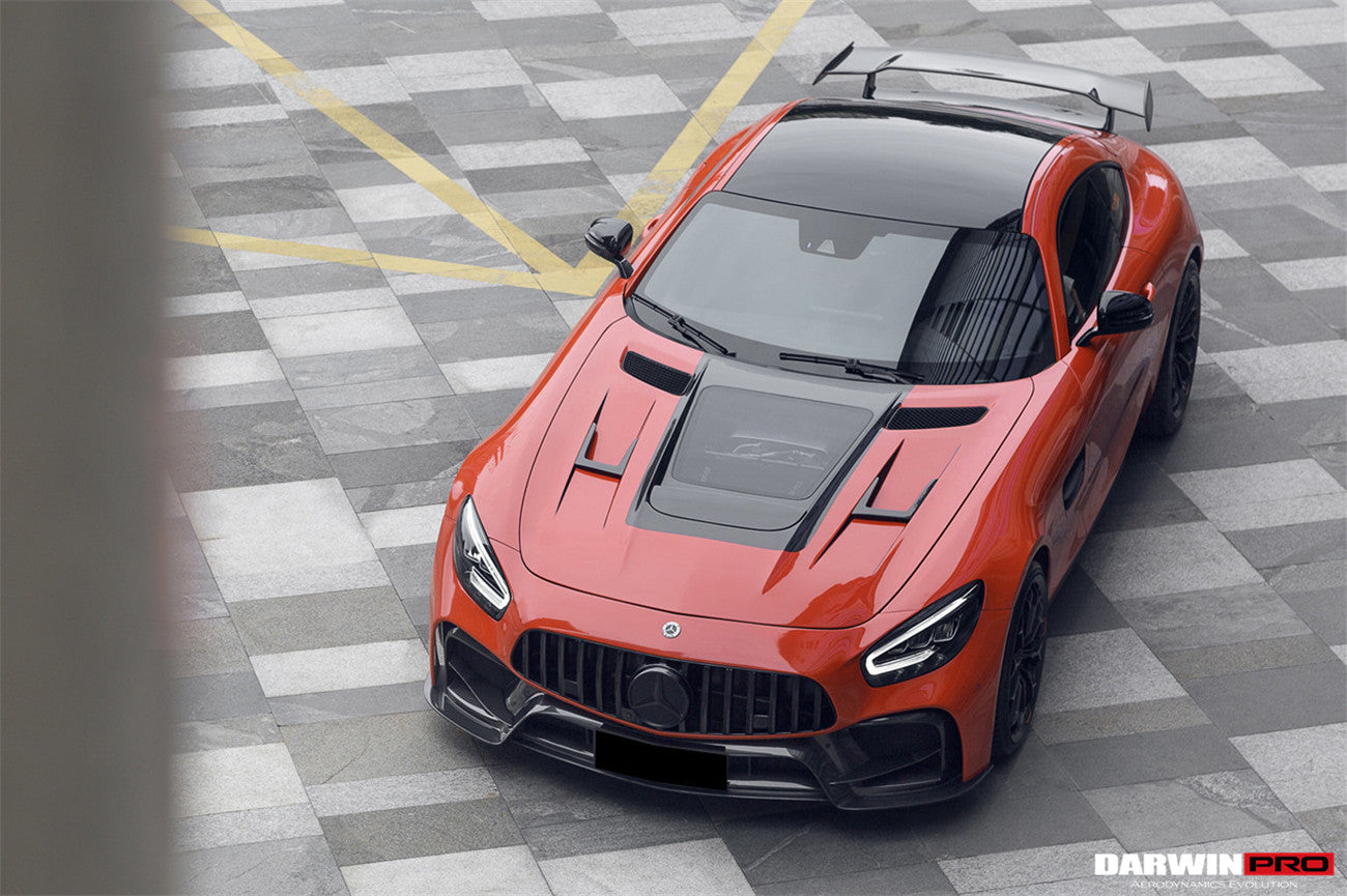 2017-2021 Mercedes Benz AMG GT/GTS/GTC IMP Performance Partial Carbon Fiber Front Bumper - DarwinPRO Aerodynamics