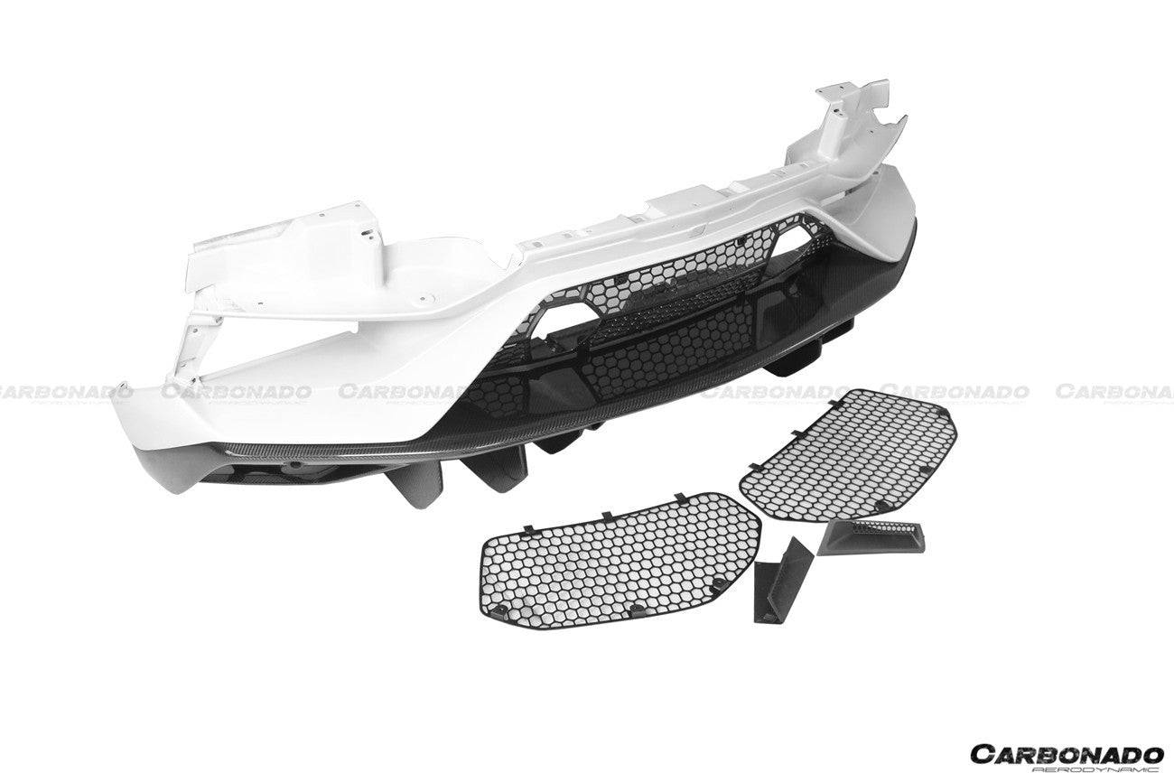 2011-2021 Lamborghini Aventador LP700 LP740 LP750 Coupe/Roadster SVJ Style Part DRY Carbon Fiber Aero Full Kit - Carbonado Aero