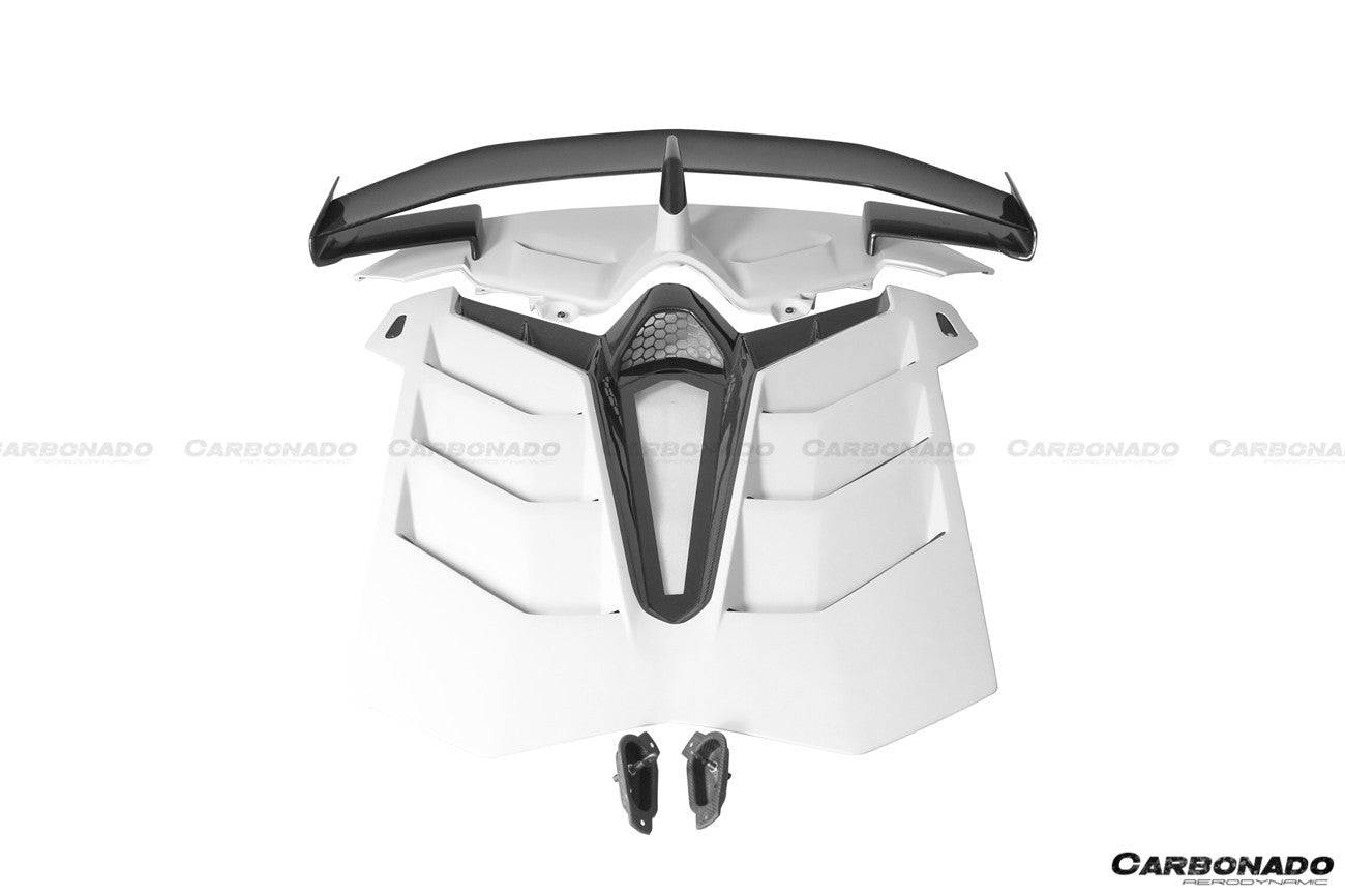 2011-2021 Lamborghini Aventador LP700 LP740 LP750 Coupe/Roadster SVJ Style Part DRY Carbon Fiber Aero Full Kit - Carbonado Aero