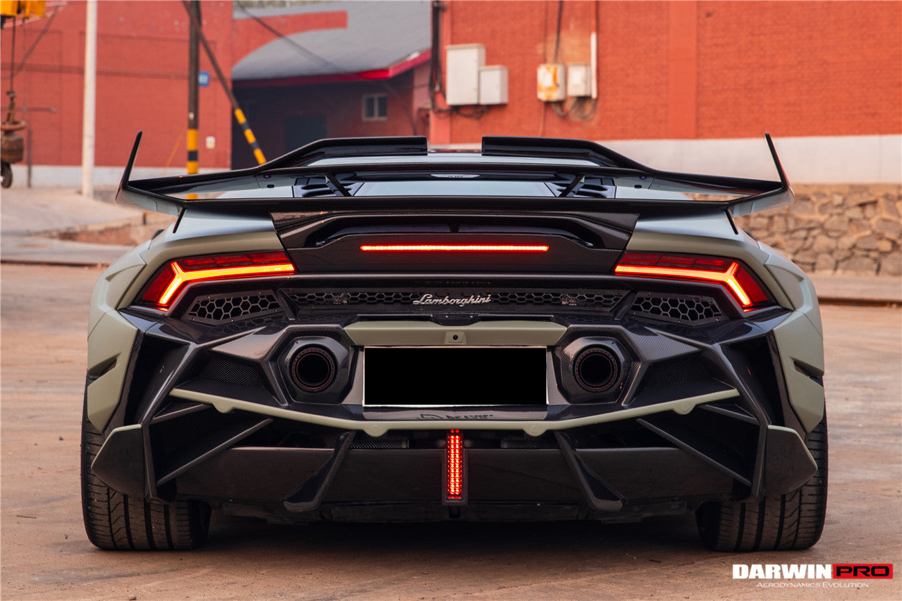 DarwinPRO 2019-2025 Lamborghini Huracan EVO & Tecnica BKSSII Style Rear Bumper