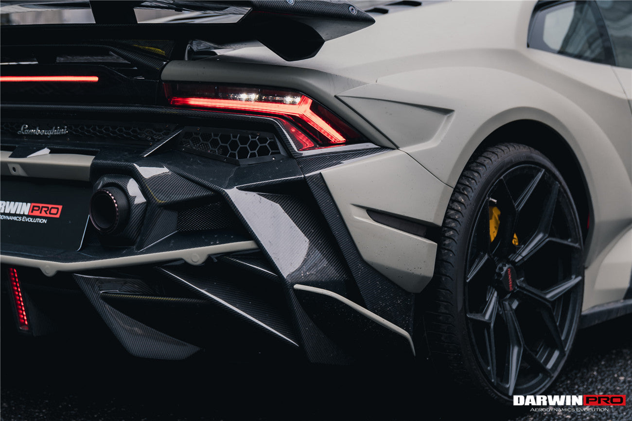 DarwinPRO 2019-2025 Lamborghini Huracan EVO & Tecnica BKSSII Style Rear Bumper