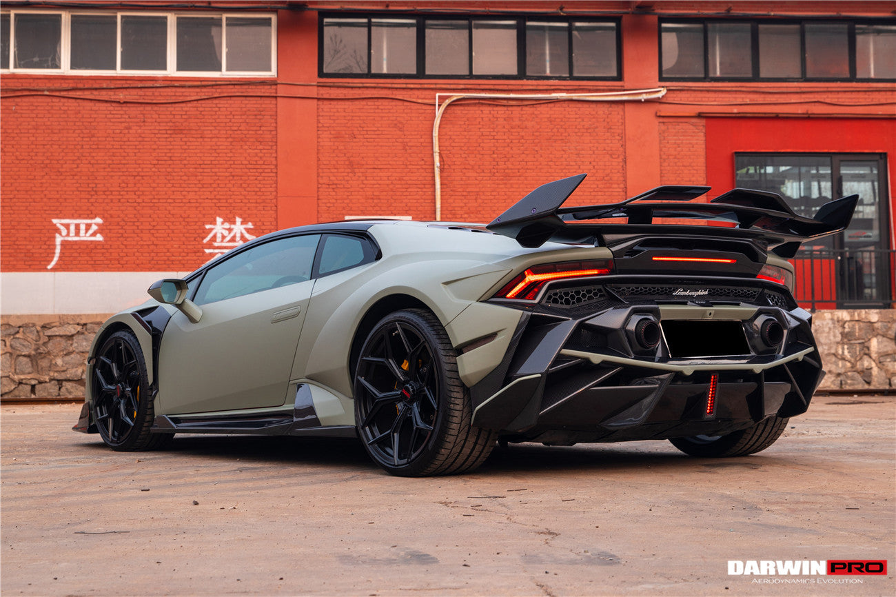 DarwinPRO 2019-2025 Lamborghini Huracan EVO & Tecnica BKSSII Style Rear Bumper