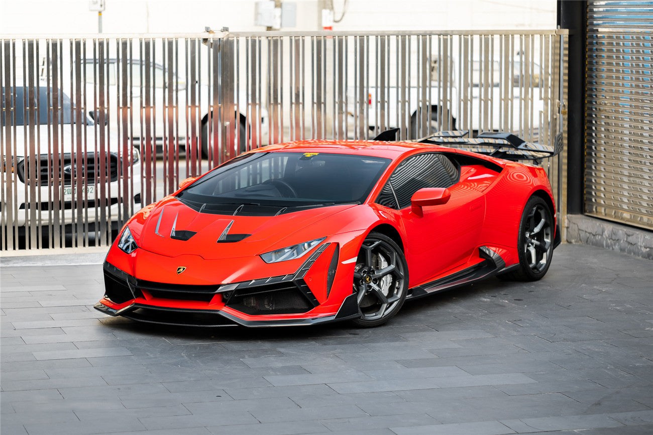 DarwinPRO 2019-2025 Lamborghini Huracan EVO & Tecnica BKSSII Style Full Body Kit (NOT WIDE) - DarwinPRO Aerodynamics