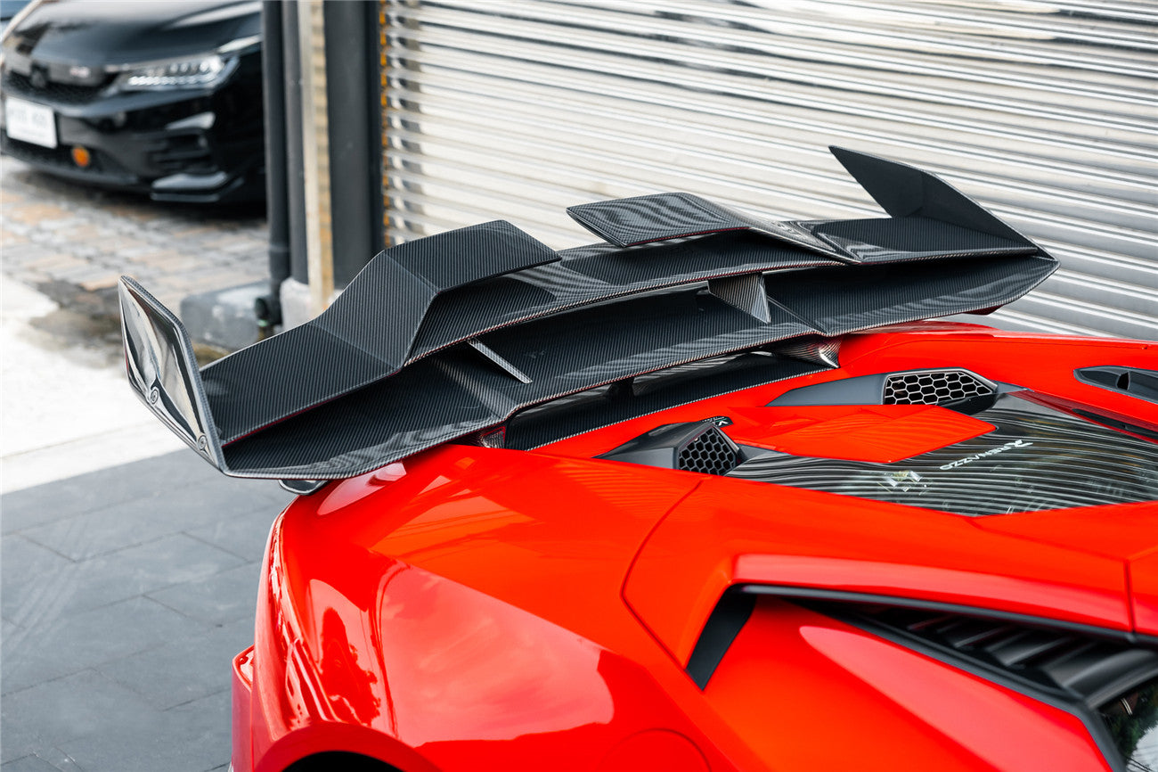 DarwinPRO 2015-2025 Lamborghini Huracan LP610 & LP580 & EVO & Tecnica BKSSII Style Spoiler Wing - DarwinPRO Aerodynamics