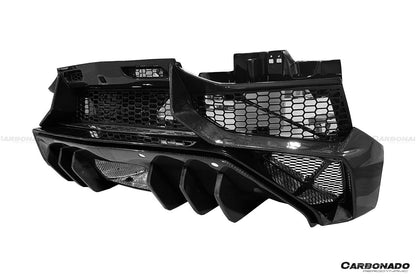 2011-2016 Lamborghini Aventador LP700 Coupe  Roadster SV Style Rear Bumper