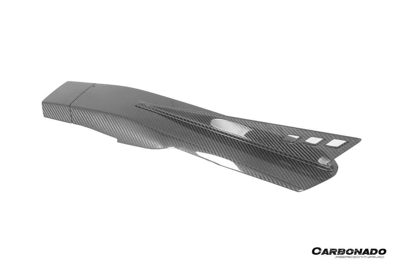 2011-2021 Lamborghini Aventador Coupe CA Style Carbon Fiber Engine Hood And Wing  | Fits LP700, LP720, LP750, LP740