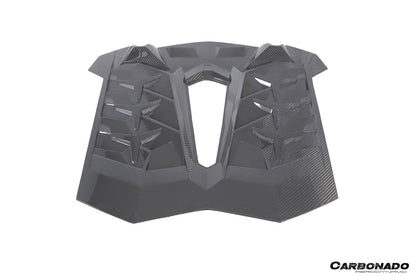 2011-2021 Lamborghini Aventador Coupe CA Style Carbon Fiber Engine Hood And Wing  | Fits LP700, LP720, LP750, LP740