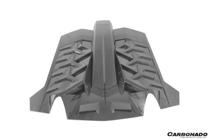 2011-2021 Lamborghini Aventador Coupe CA Style Carbon Fiber Engine Hood And Wing  | Fits LP700, LP720, LP750, LP740