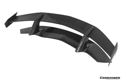 2011-2021 Lamborghini Aventador Coupe CA Style Carbon Fiber Engine Hood And Wing  | Fits LP700, LP720, LP750, LP740