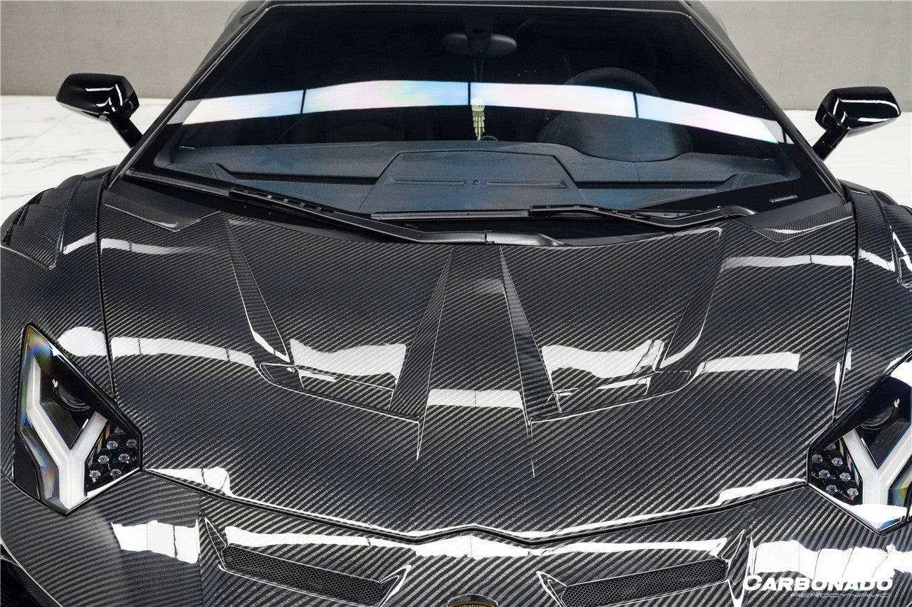 2011-2021 Lamborghini Aventador LP700 LP720 LP750 LP740 Coupe and Roadster CA Style Hood