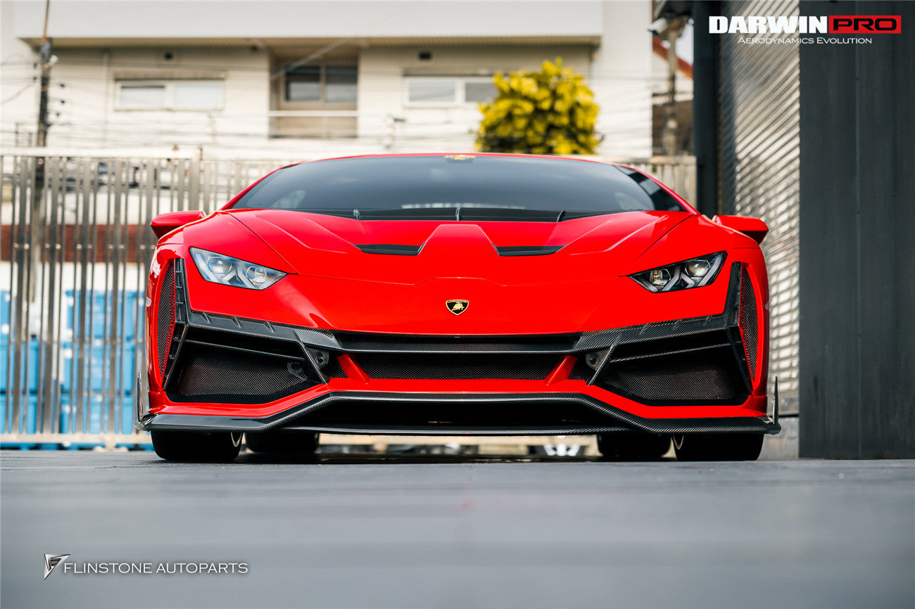 DarwinPRO 2019-2025 Lamborghini Huracan EVO Tecnica BKSSII Style Full Body Kit (NOT WIDE) - DarwinPRO Aerodynamics