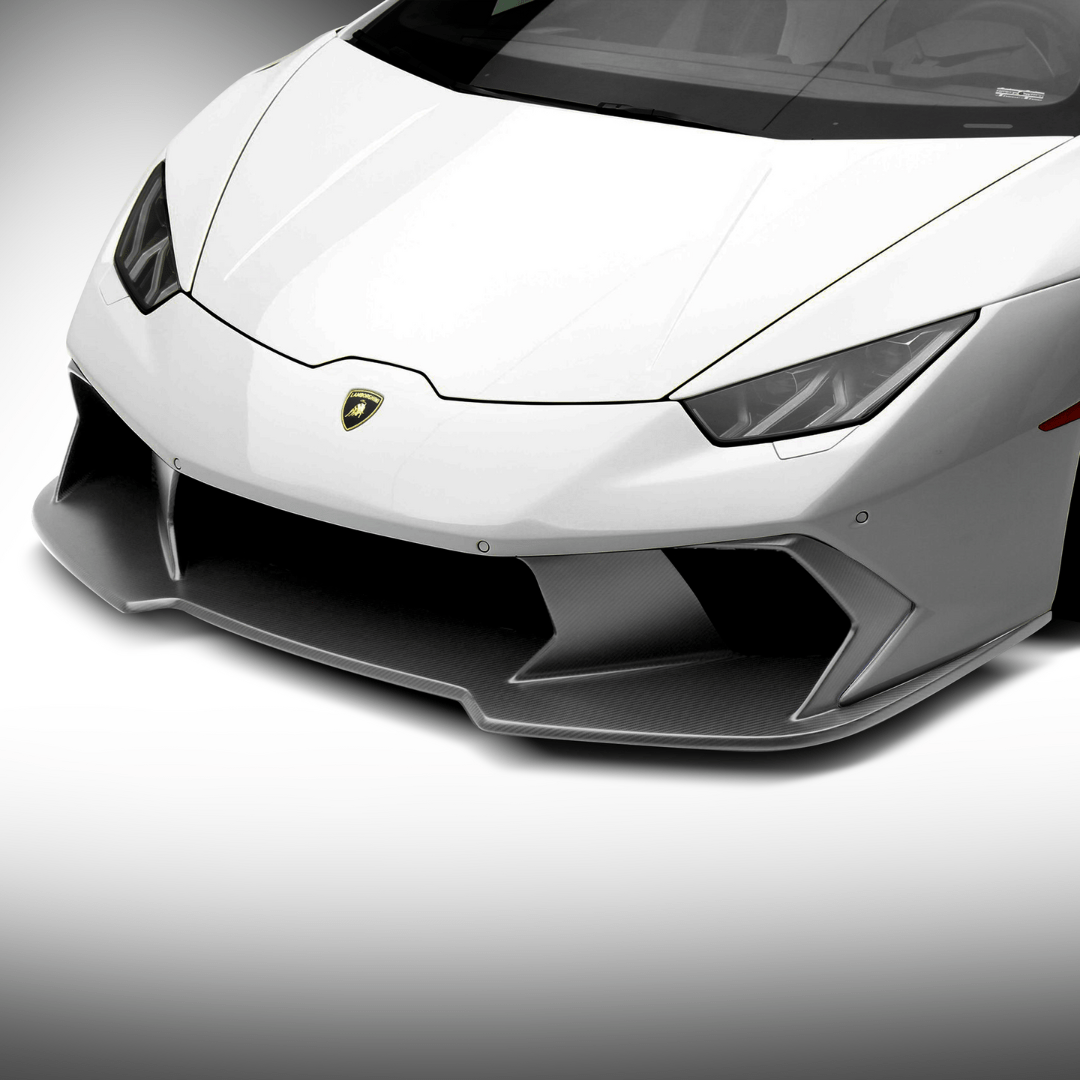 Lamborghini Huracan Novara Edizione Aero Front Bumper w/ Front Spoiler