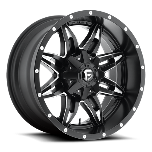 Fuel Off-Road Lethal D567 20x9 +1 6x135/6x139.7mm 106.4mm Matte Black Milled
