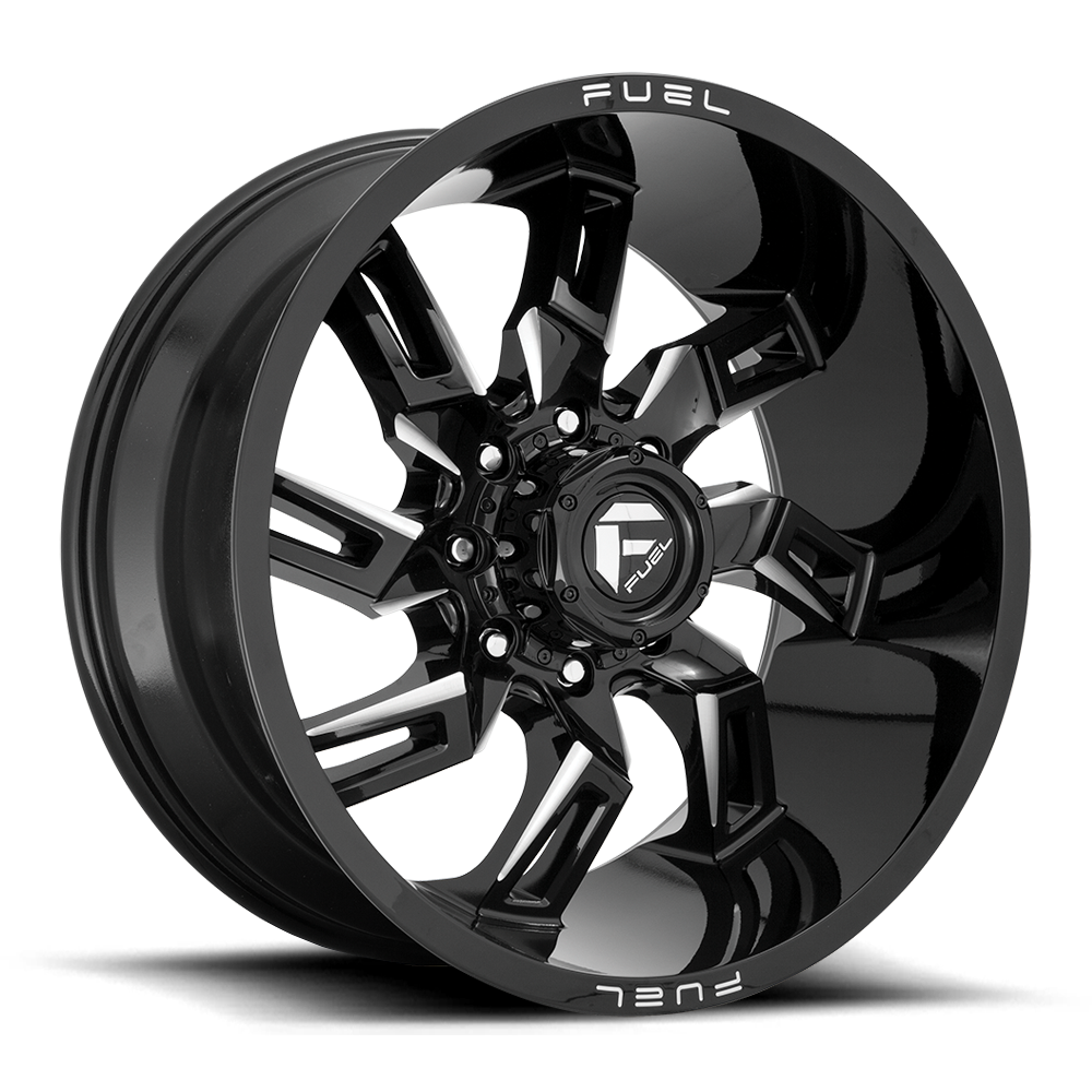Fuel Off-Road Lockdown D747 22x10 -18 5x127mm 71.5mm Gloss Black Milled