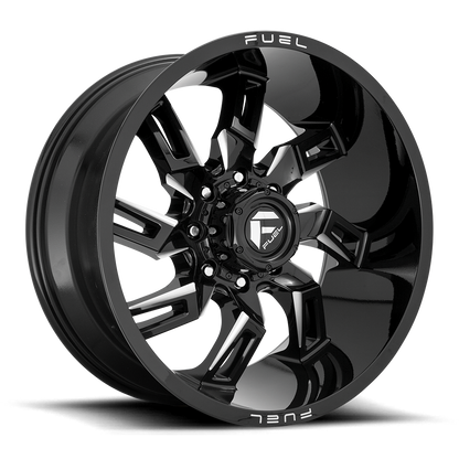 Fuel Off-Road Lockdown D747 20x10 -18 6x135mm 87.1mm Gloss Black Milled