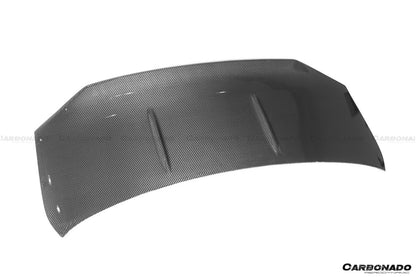 2021-UP BMW M3 G80 Sedan Only CS Style Dry Double Carbon Fiber Trunk - Carbonado