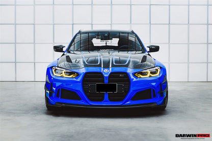 2021-UP BMW M3 G80 G81 BKSSII Style Front Bumper and Front Fender and Side Skirts - DarwinPRO Aerodynamics