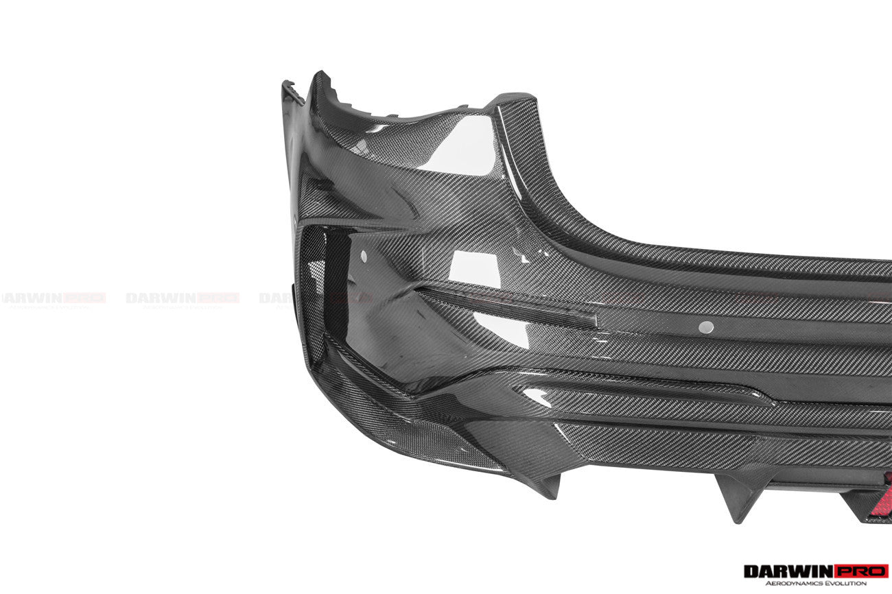 2021-UP BMW M4 G82/G83 BKSSII Style Rear Bumper - DarwinPRO Aerodynamics