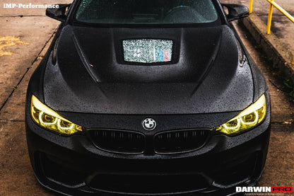 2014-2020 BMW M3/M4 IMP Performance Partial Carbon Fiber Hood - DarwinPRO Aerodynamics
