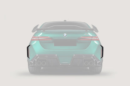 2024-UP BMW G90 M5 AD Style Autoclave Carbon Fiber Rear Bumper Canards