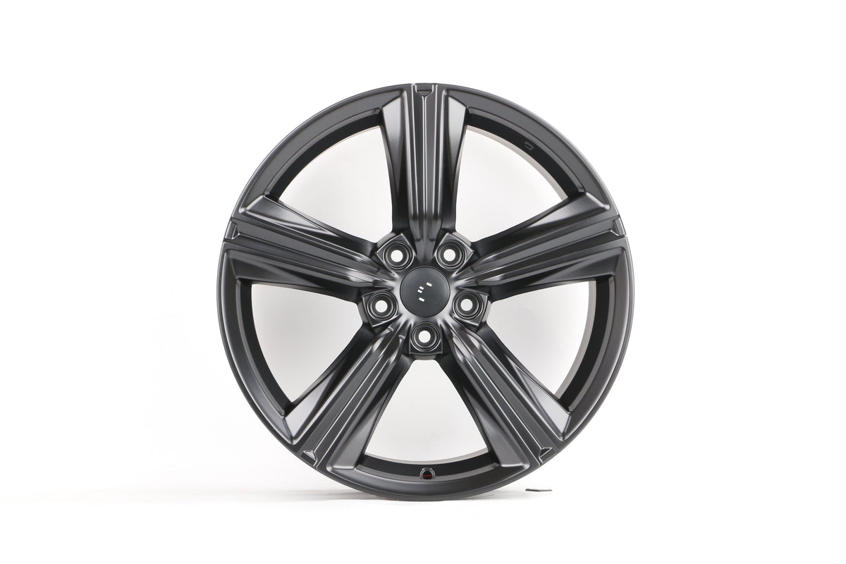 E324 Satin Black 19x8.5 ET50 5.114 - Square Set (4 Wheels)