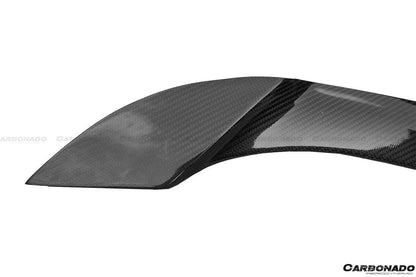 2008-2012 BMW 3 Series M3 E93 MP Style Carbon Fiber Trunk Spoiler - Carbonado Aero