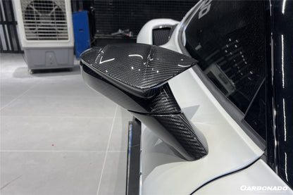 2020-2024 Maserati MC20 MSY Style DRY Carbon Fiber Mirror Housing Replacement