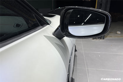 2020-2024 Maserati MC20 MSY Style DRY Carbon Fiber Mirror Housing Replacement