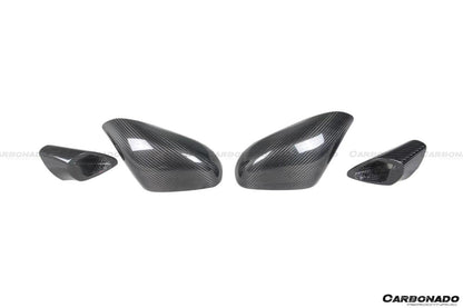 2020-UP Maserati MC20 Dry Carbon Fiber Mirror Housing - Carbonado