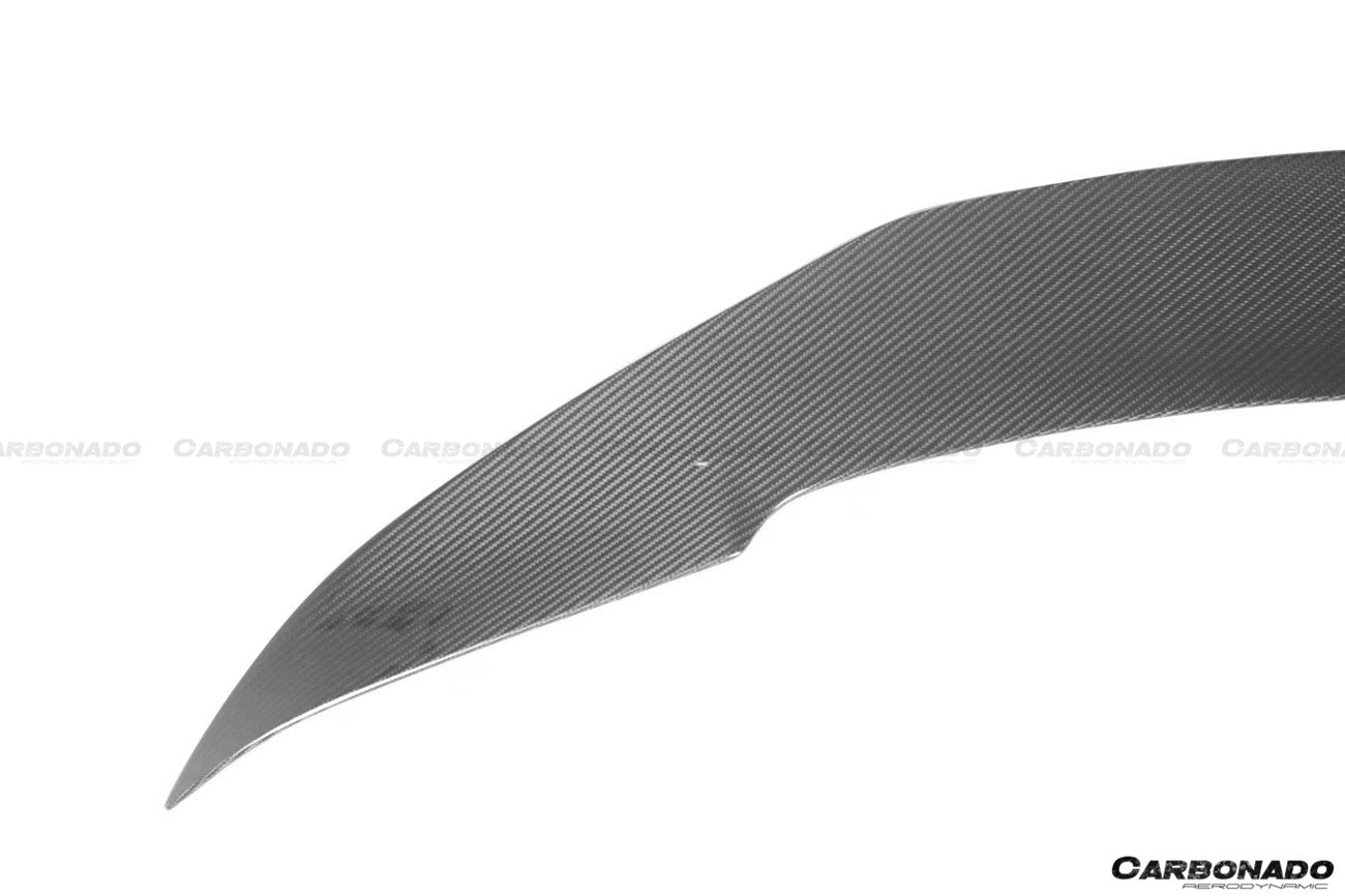 2020-UP Maserati MC20 SVD Style Dry Carbon Fiber Rear Decklid Spoiler - Carbonado