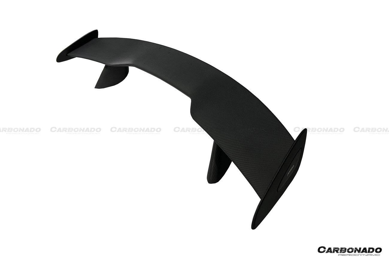 2020-2023 McLaren 570GT Only MS Style DRY Carbon Fiber Trunk Wing - Carbonado Aero