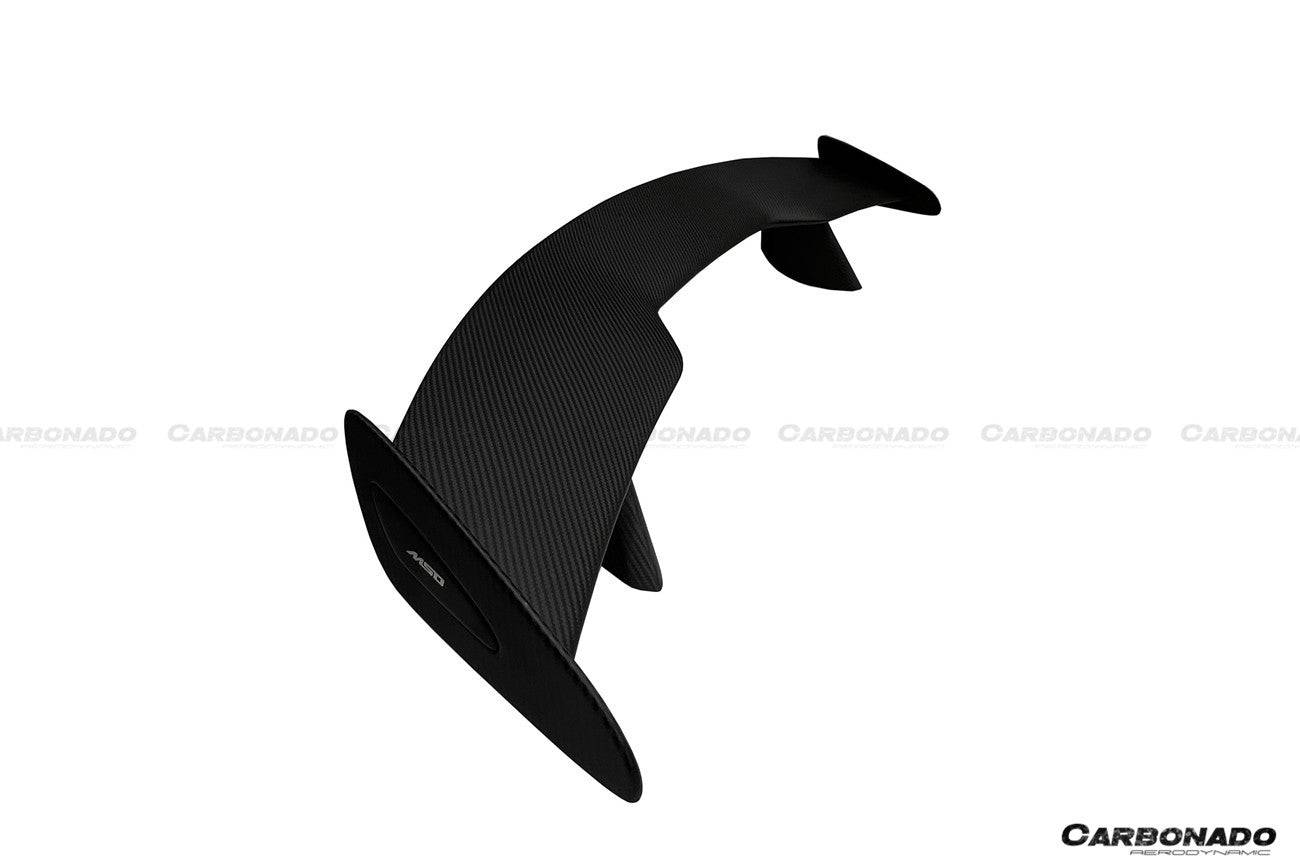 2020-2023 McLaren 570GT Only MS Style DRY Carbon Fiber Trunk Wing - Carbonado Aero