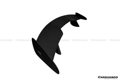 2020-2023 McLaren 570GT Only MS Style DRY Carbon Fiber Trunk Wing - Carbonado Aero