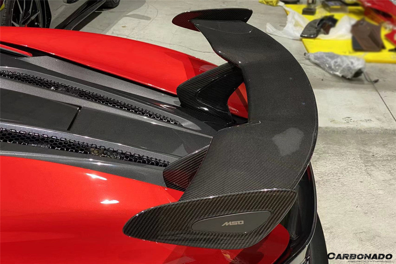 2015-2020 McLaren 540/570s MS Style Trunk Wing - Carbonado