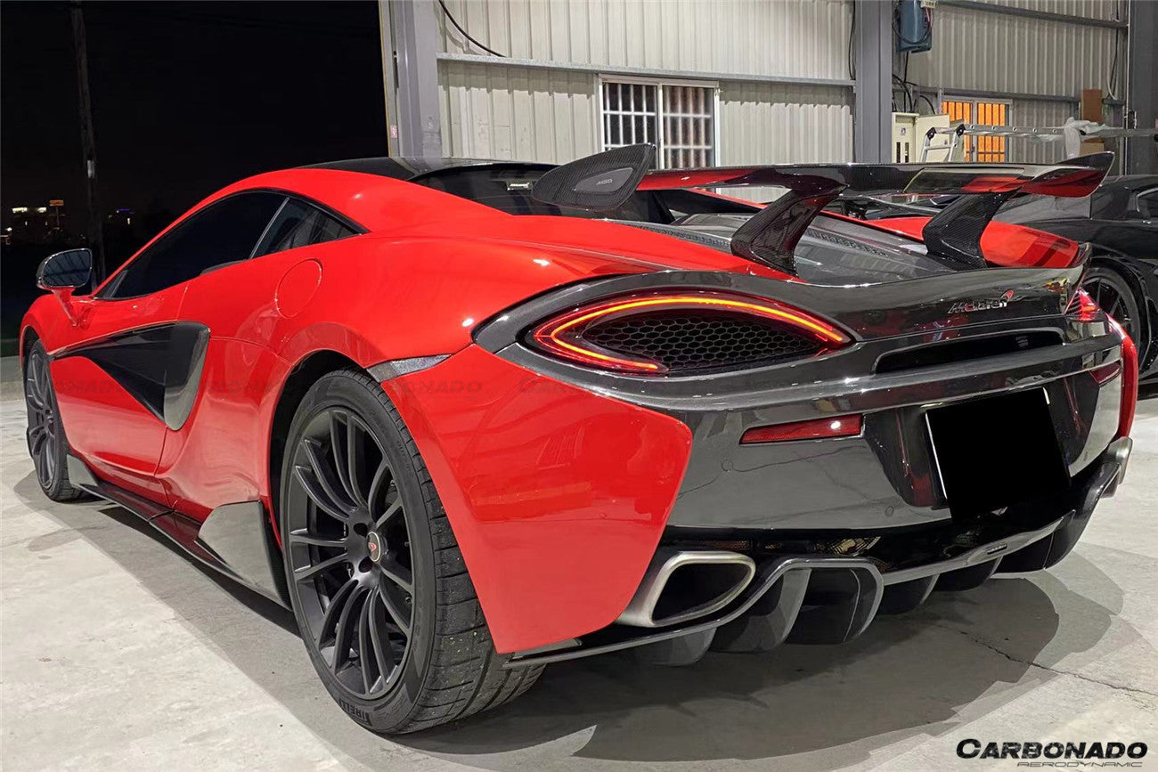 2015-2020 McLaren 540/570s MS Style Trunk Wing - Carbonado