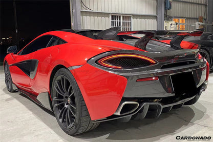 2015-2020 McLaren 540/570s MS Style Trunk Wing - Carbonado