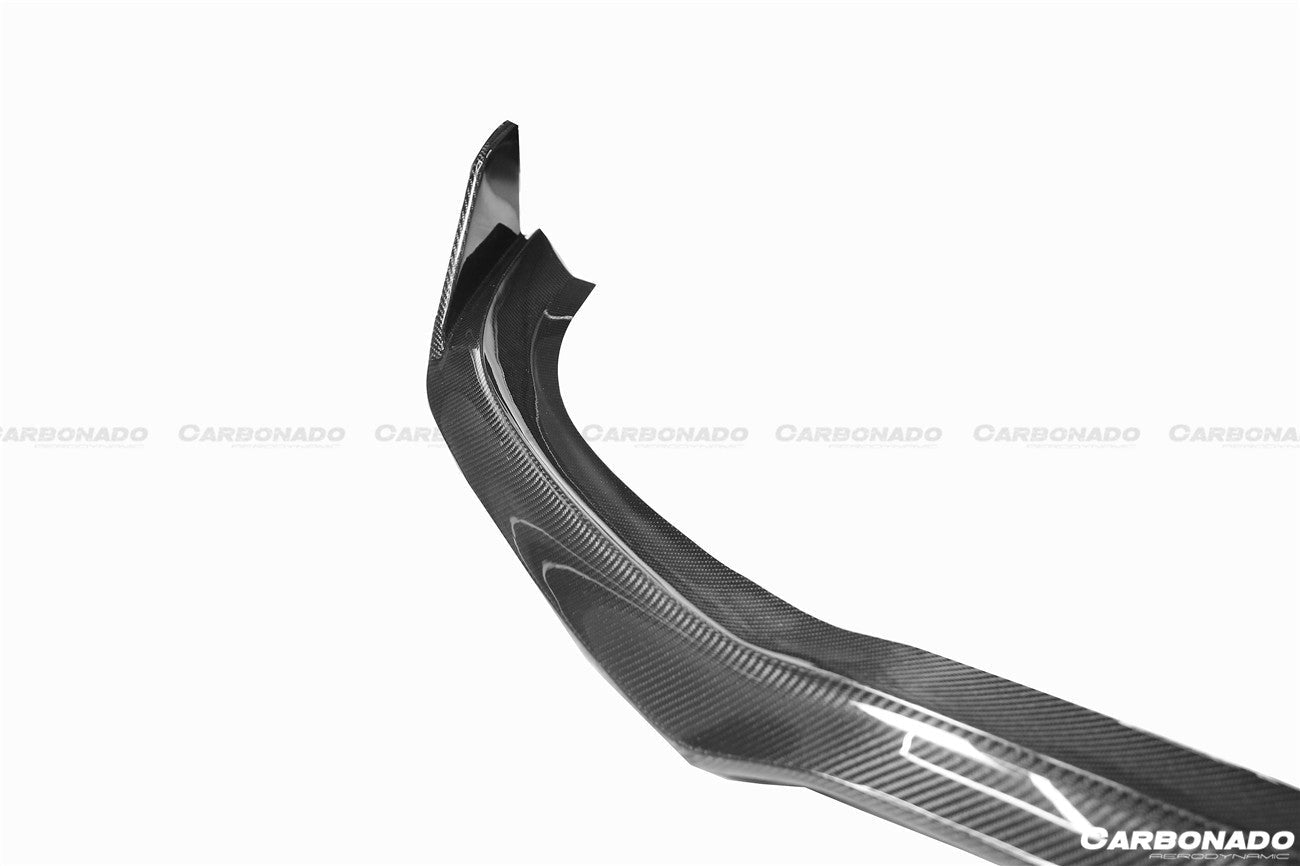 2017-2020 Mercedes Benz S63 W222 Sedan MSY Style Front Lip - Carbonado