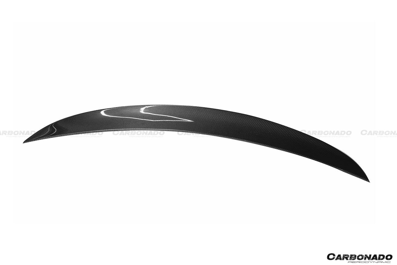 2014-2020 Mercedes Benz S63 W222 Sedan MSY Style Trunk Spoiler - Carbonado