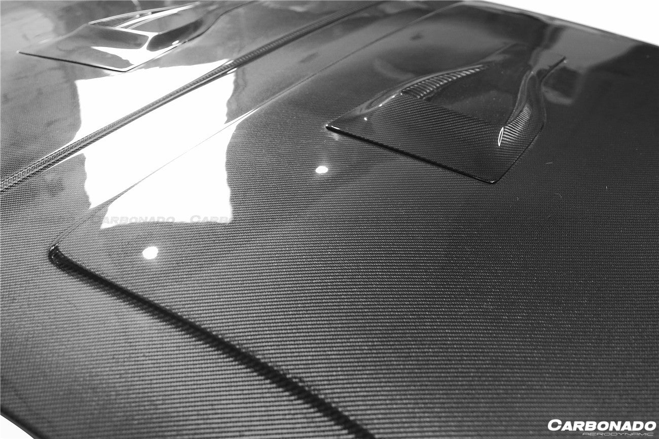 2017-2020 Mercedes Benz S63 W222 Sedan MSY Style Hood - Carbonado