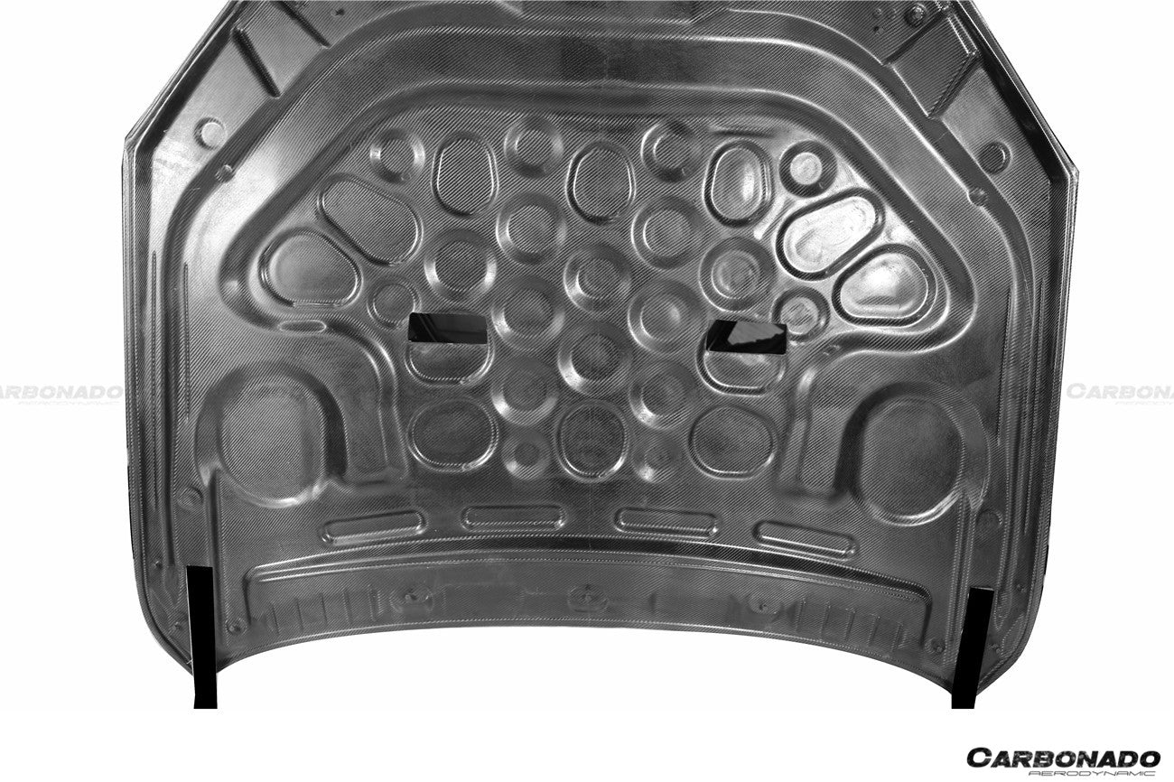 2017-2020 Mercedes Benz S63 W222 Sedan MSY Style Hood - Carbonado