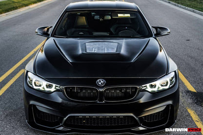 2014-2020 BMW M3/M4 IMP Performance Partial Carbon Fiber Hood - DarwinPRO Aerodynamics