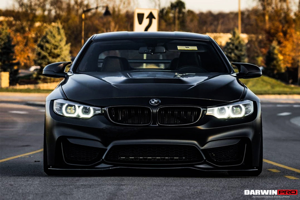 2014-2020 BMW M3/M4 IMP Performance Partial Carbon Fiber Hood - DarwinPRO Aerodynamics