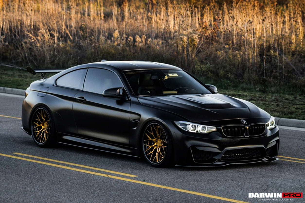 2014-2020 BMW M3/M4 IMP Performance Partial Carbon Fiber Hood - DarwinPRO Aerodynamics