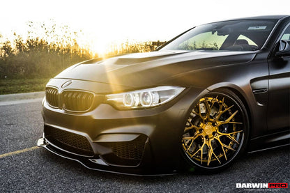 2014-2020 BMW M3/M4 IMP Performance Partial Carbon Fiber Hood - DarwinPRO Aerodynamics